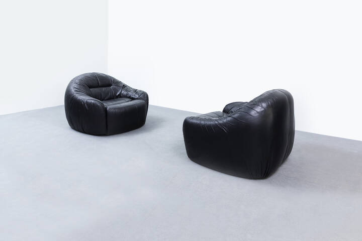 CRIPPA SERGIO - Coppia di poltrone mod. Otaria