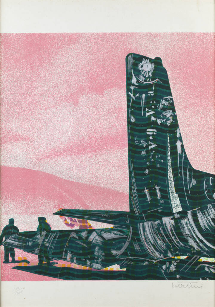 GIANNI BERTINI - 'Aereo a terra'