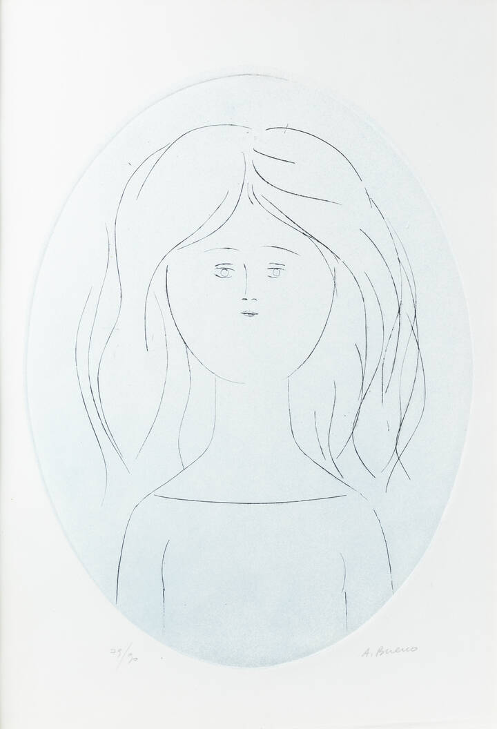 ANTONIO BUENO - 'Volto femminile'