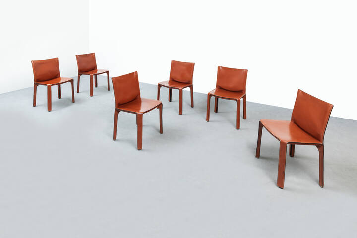 MARIO BELLINI - Sei sedie mod. Cab 412