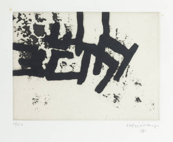 EDUARDO CHILLIDA - 'Senza titolo'