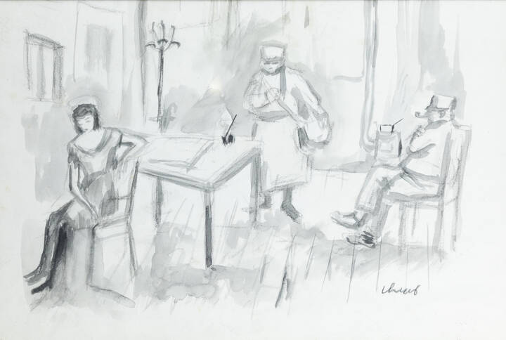 RICCARDO CHICCO - 'Interno tre figure'