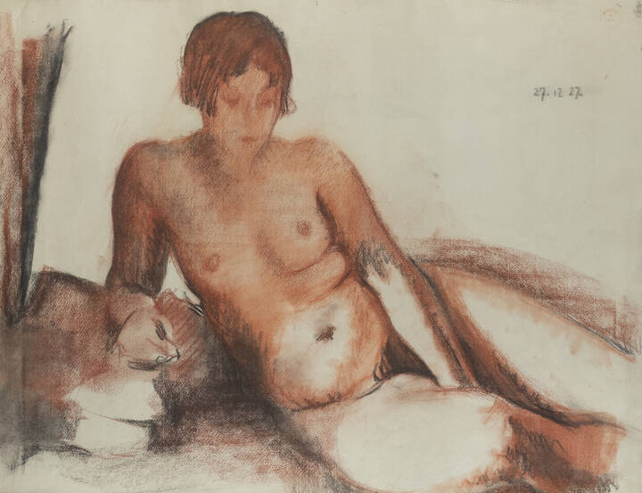 GIGI CHESSA - 'Grande nudo femminile'  27/12/1927