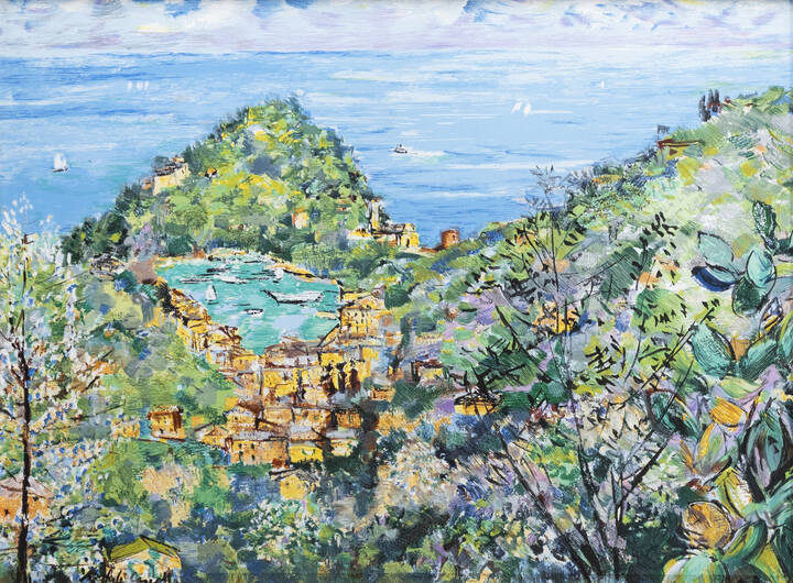 MICHELE CASCELLA - 'Portofino dall'alto'