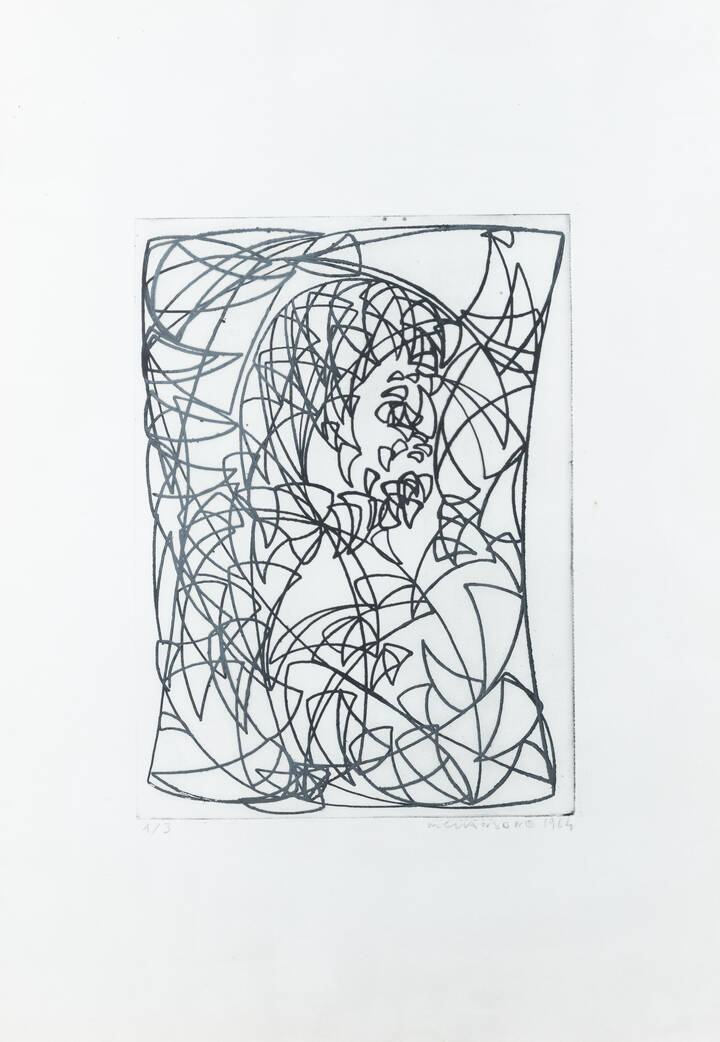 MARIO GIANSONE - 'Senza titolo' 1964