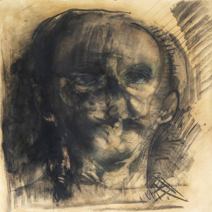 GIORGIO CIAM - 'Autoritratto' 1986