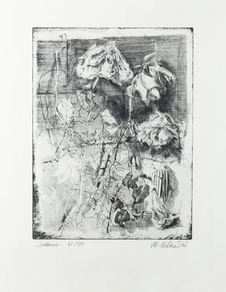 MARIO CALANDRI - 'Inverno' 1968