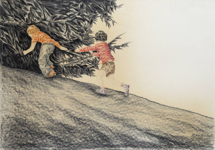 BALZOLA GINO (LUIGI) - 'Giochi di bimbi' 1975