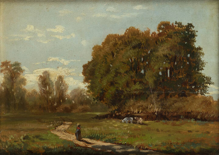 AMEDEO GHESIO VOLPENGO - 'Paesaggio'