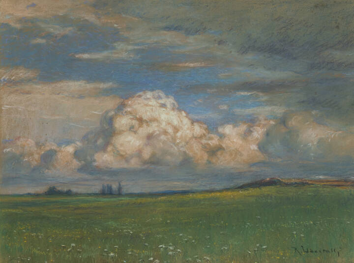 ROMOLO UBERTALLI - 'Cumuli a sera'