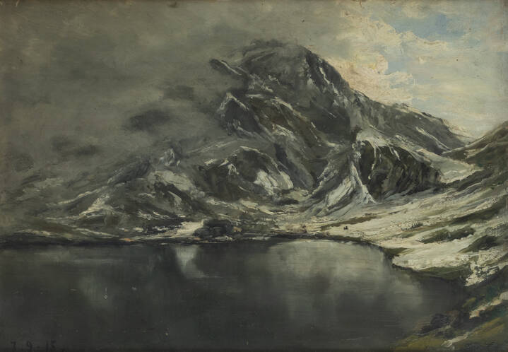 NINA DELLEANI - 'Lago alpino' 7/9/1915