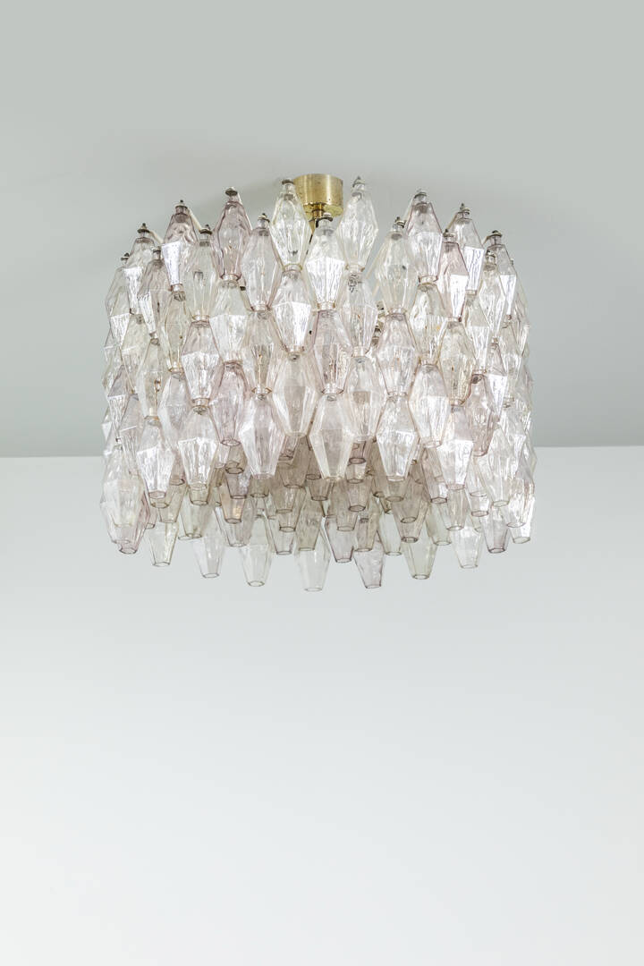 VENINI - Lampadario della serie Poliedri