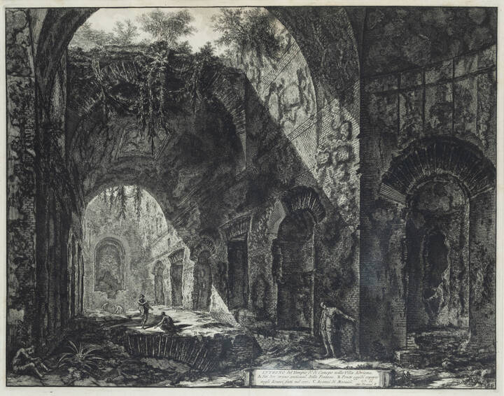 GIOVANNI BATTISTA PIRANESI - 'Muro'