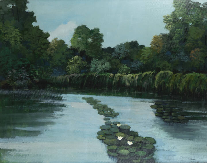 WALTER ELLENA - 'Le ninfee' 1996