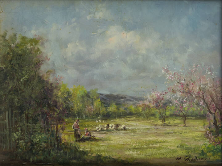 MARIO GHEDUZZI - 'Nei pressi di Cigliano'