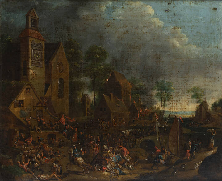 BOUT PIETER  JANS  (ambito di) - 'Battaglia'