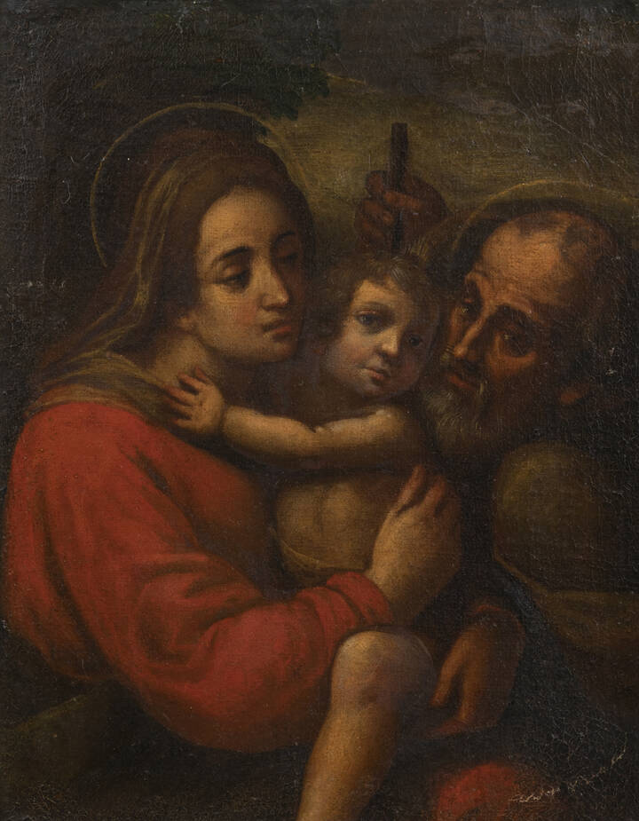 PITTORE ANONIMO - 'Madonna con Bambino'