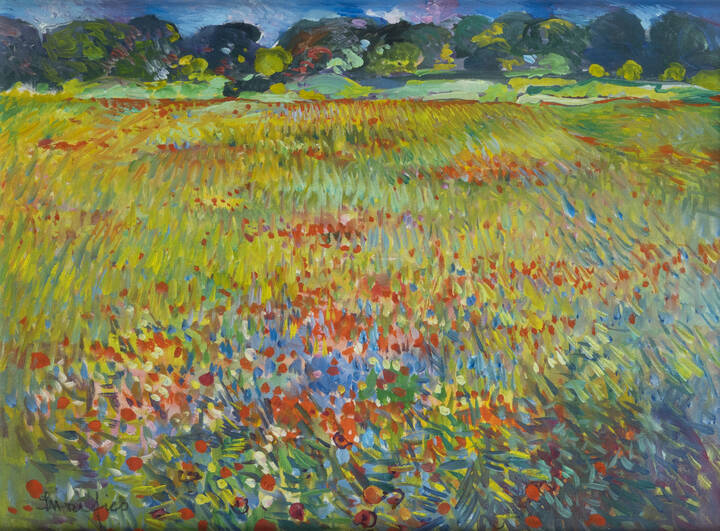 ETTORE FICO - 'Campo fiorito'