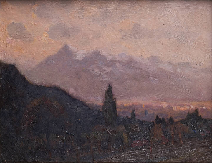 MARIO ALBANO - 'Val San Martino' 1950