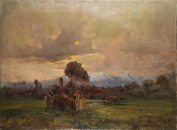 ALESSANDRO LUPO - 'Pascolo' 1911
