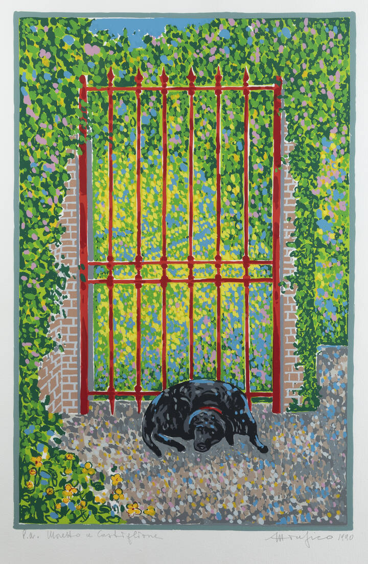 ETTORE FICO - 'Moretto a Costiglione' 1990