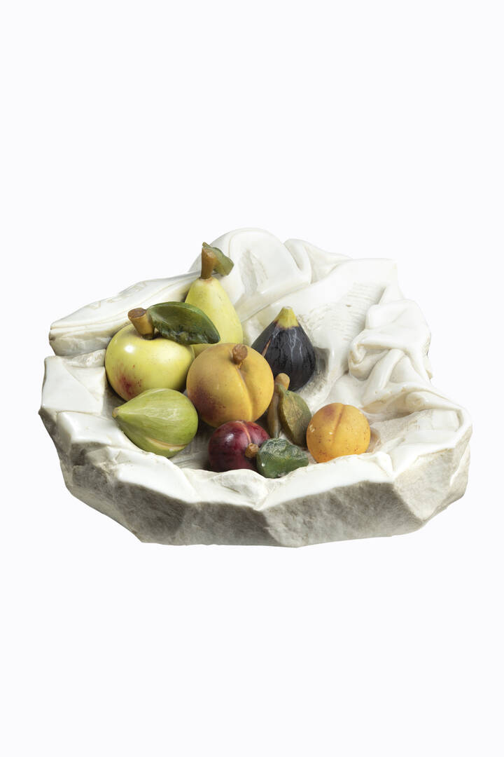 ENZO SCIAVOLINO - 'Cesta di frutta' 1992