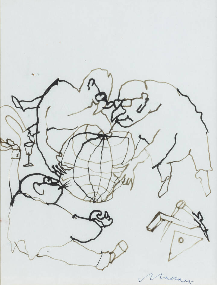 MINO MACCARI - 'Figure'