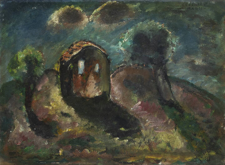 CESARE MAGGI - 'Paesaggio'