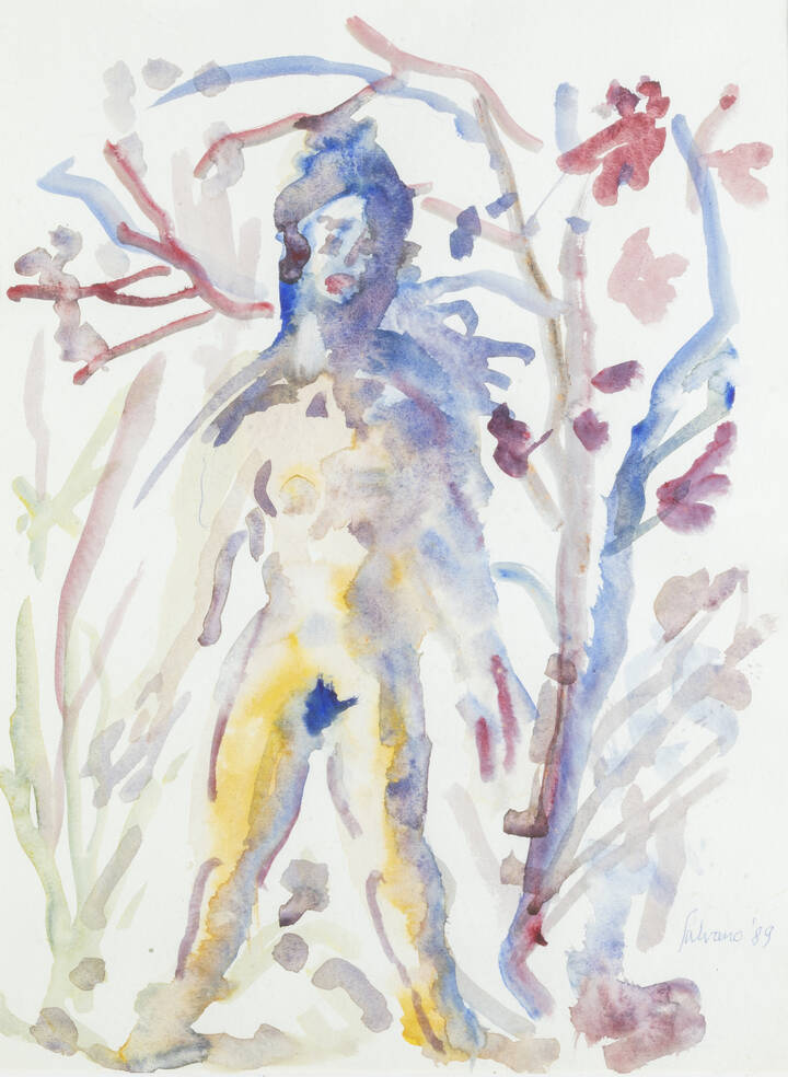 ALBINO GALVANO - 'Nudo' 1989