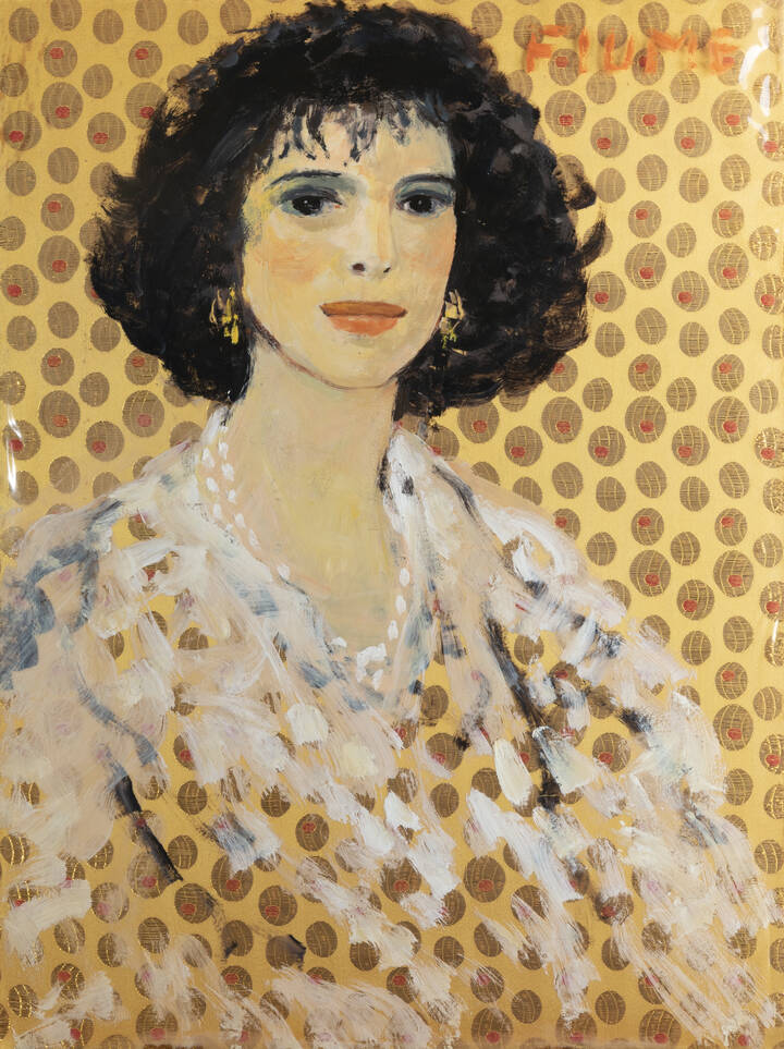 SALVATORE FIUME - 'Figura femminile' ante 1989