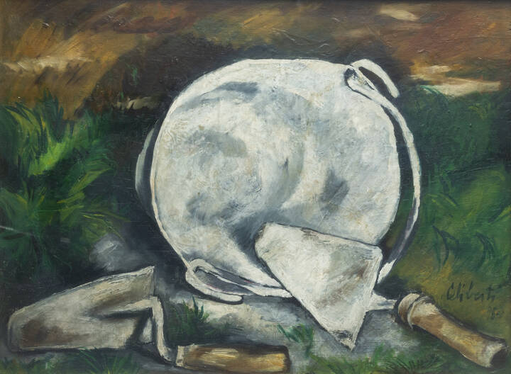 GIORGIO CELIBERTI - 'Cofana e cazzuole'  1954