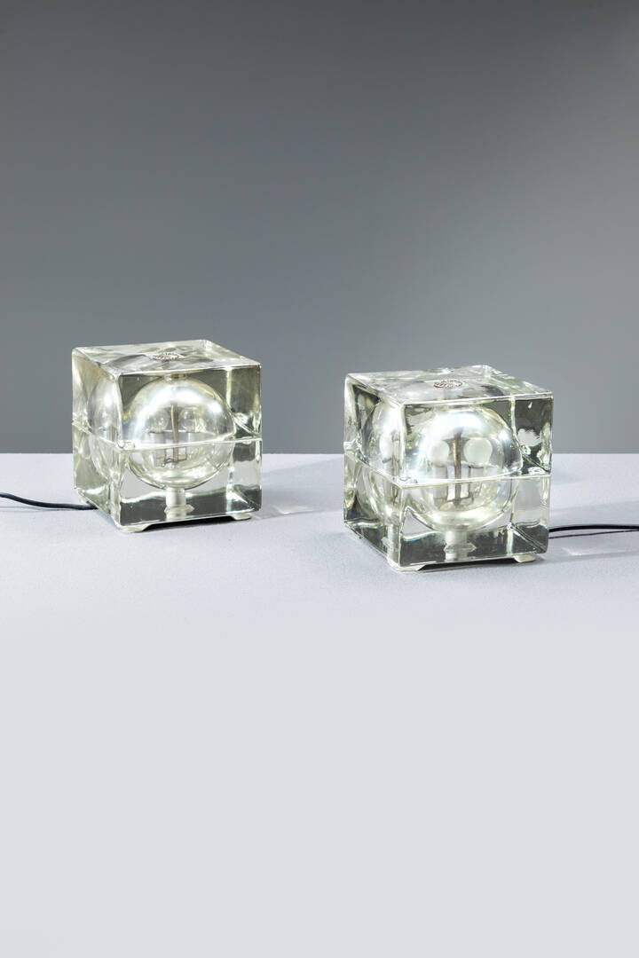 ALESSANDRO MENDINI - Coppia di cubosfera