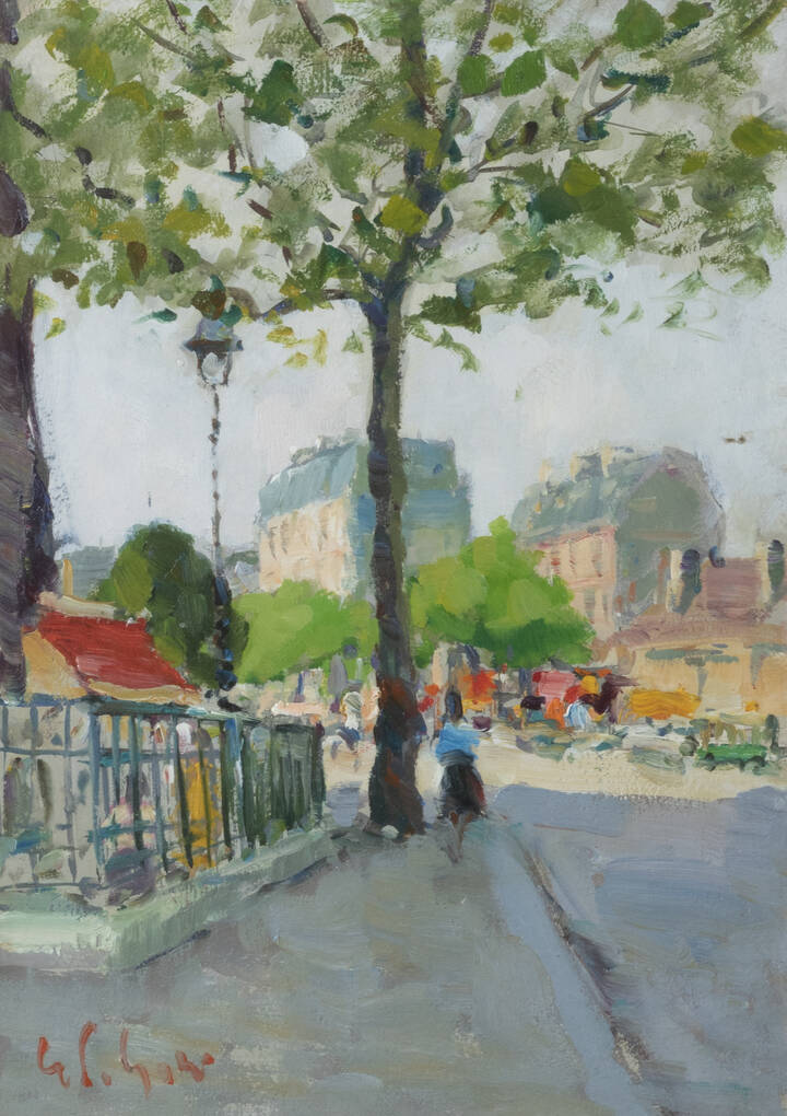 GINO PAOLO GORI - 'Paris - Avenue du Général Leclerc - Montparnasse'