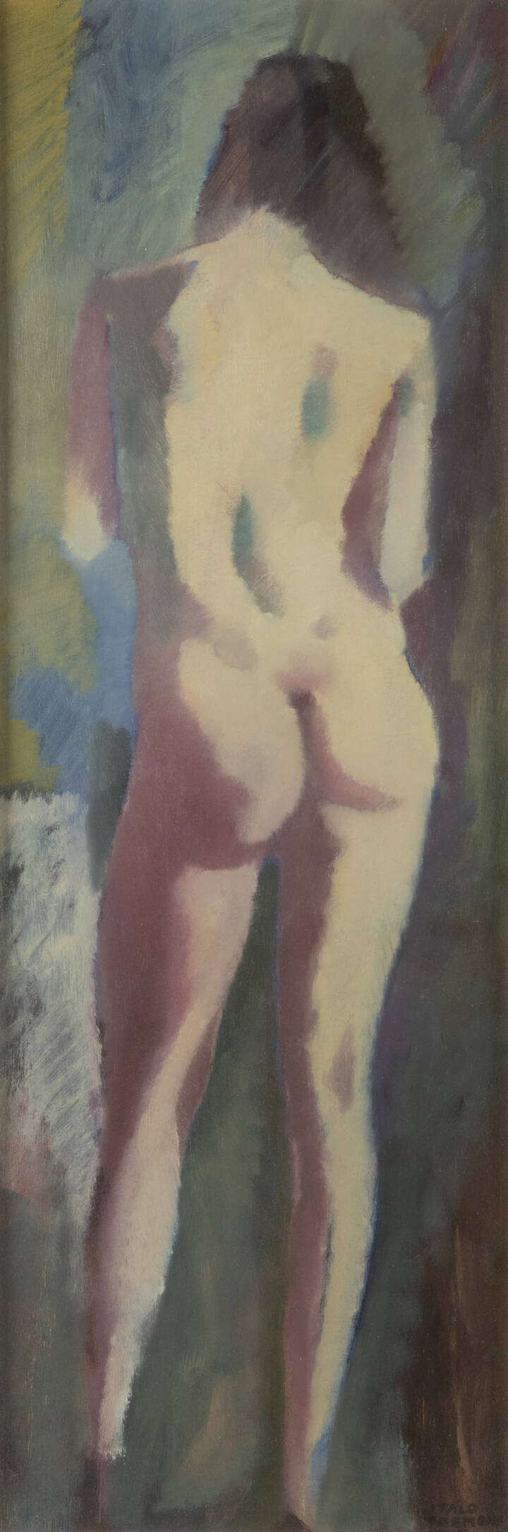 ITALO CREMONA - 'Nudo di schiena' 1968