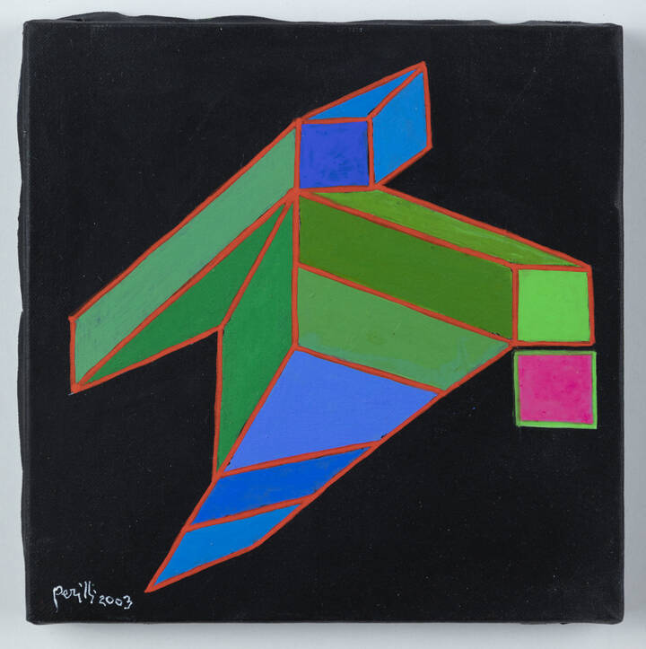 ACHILLE PERILLI - 'La discesa' 2003