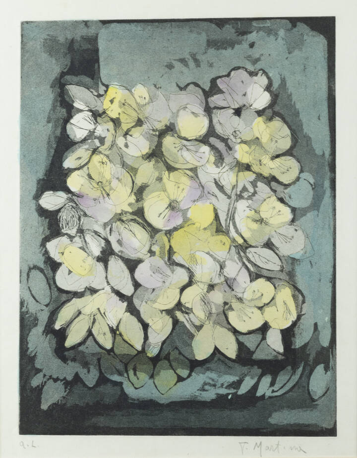 PIERO MARTINA - 'Fiori' 1967