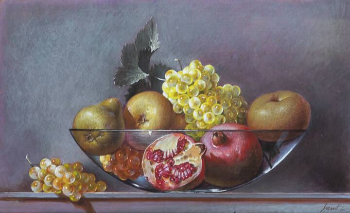 LUCIANO SPESSOT - 'Natura morta con frutta'