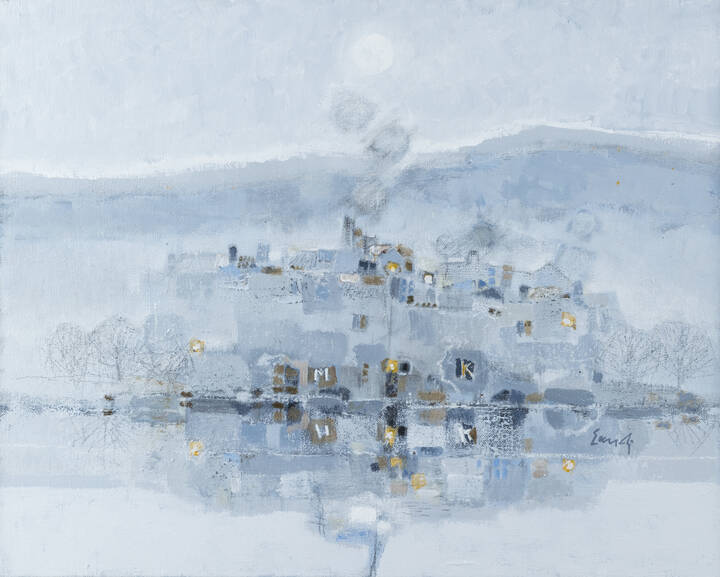 FERNANDO EANDI - 'Nebbia sul fiume' gennaio 2002