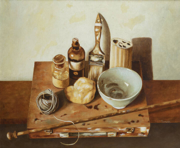 LUIGI BARATTA - 'Natura morta' 1999