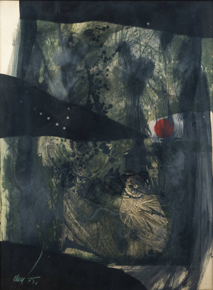 ANTONI CLAVE' - 'Senza titolo' 1975
