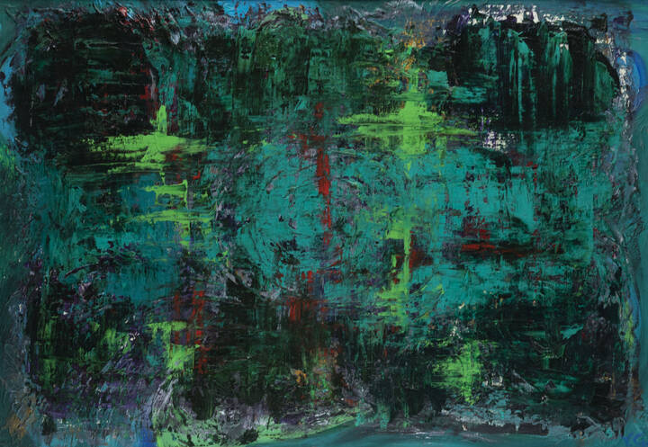 PITTORE NON IDENTIFICATO - 'Mistero nascosto'