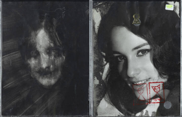 PAOLO LEONARDO - 'Senza titolo (volto femminile)' 1999