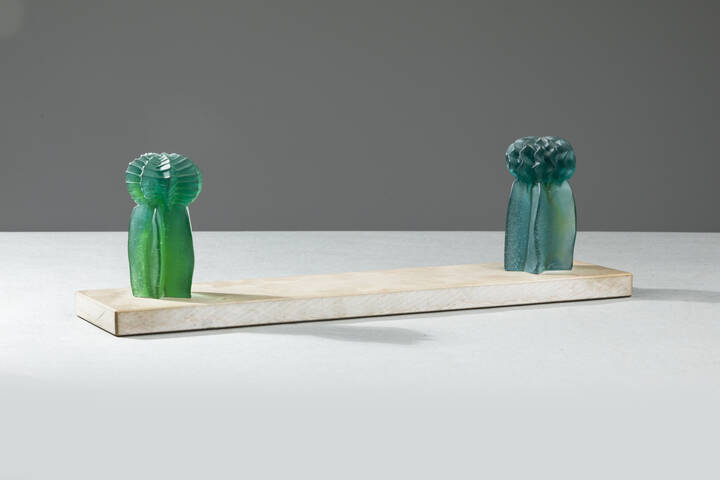 DAUM NANCY - 'Centrotavola con cactus'