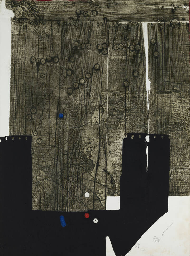 ANTONI CLAVE' - 'Senza titolo'