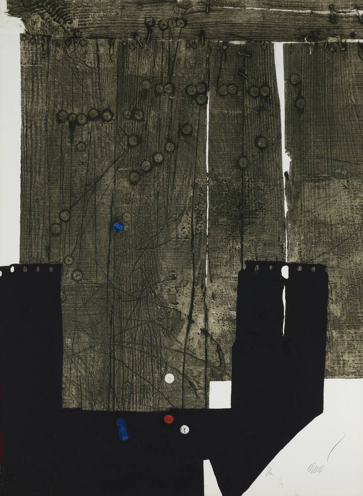 ANTONI CLAVE' - 'Senza titolo'