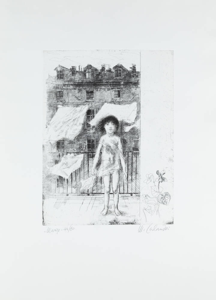 MARIO CALANDRI - 'Marzo' 1988