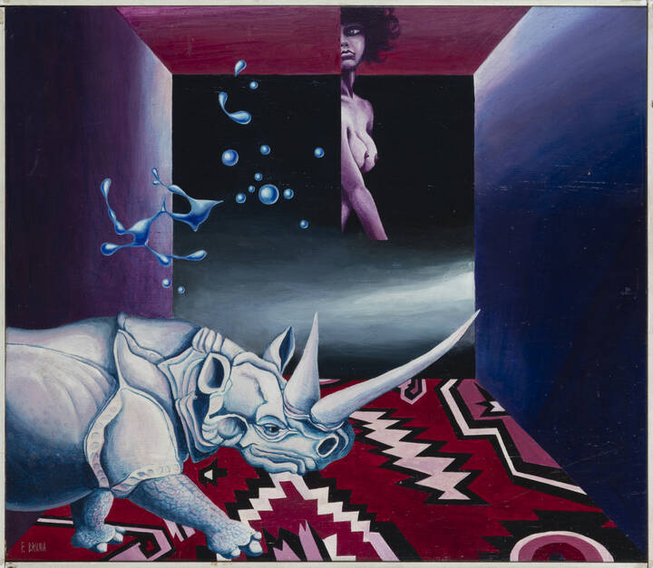 FRANCO BRUNA - 'Stanza del rinoceronte' 