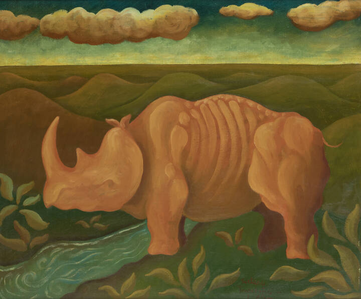 GAETANO TRANCHINO - 'Rinoceronte' 1975