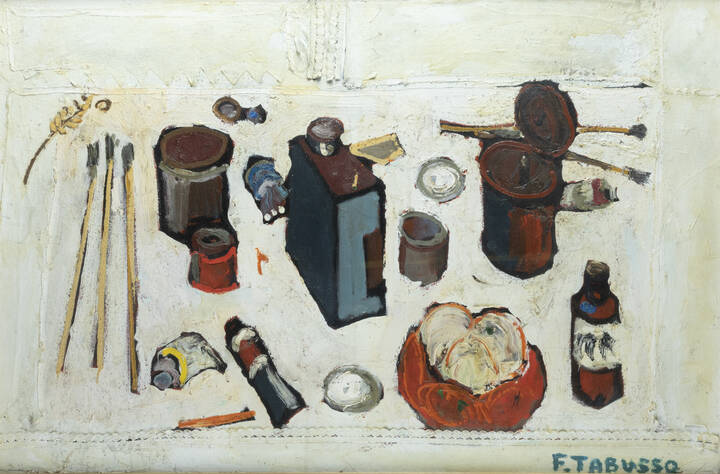 FRANCESCO TABUSSO - 'Natura morta' 1962