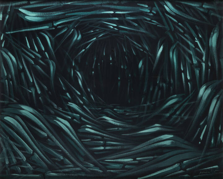 CESARE PEVERELLI - 'Campi di canne'